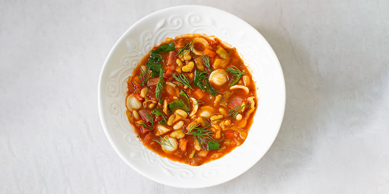 spinach soup minestrone