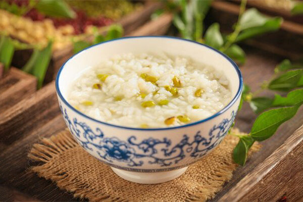 rice ang mung porridge