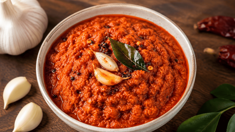 Postnatal Garlic Chutney
