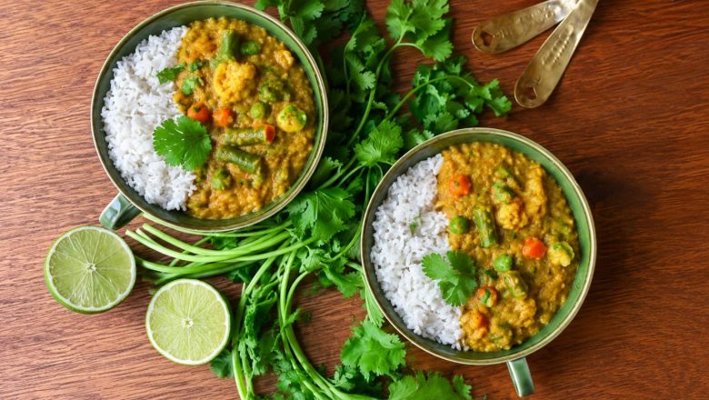 dal and vegetable curry