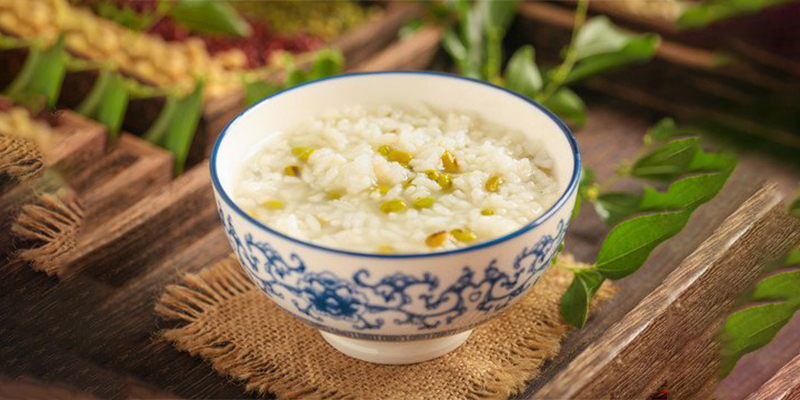 rice ang mung porridge